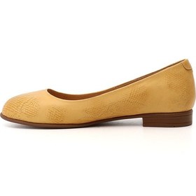 Resim Gönderi R Kadın Hardal Hakiki Deri Babet Gdza134m0437 Hardal 