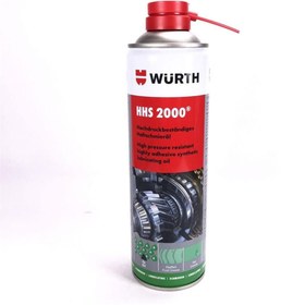 Resim Würth 0893 106 028 500ml Hhs 2000 Yüksek Basınca Dayanıklı Yağlama Sprey 