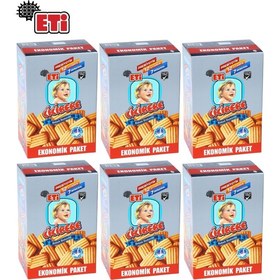 Resim Eti Cici Bebe Bisküvisi 1000GR Kutu (6 Lı Set) 