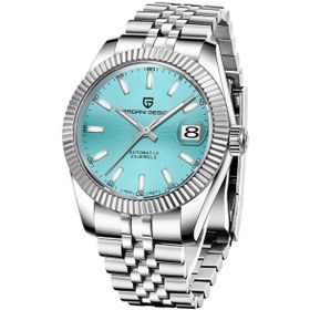 Resim Pagani design PD-1645 Datejust Mekanik Otomatik Japon Seiko NH35A Mekanizma Safir Cam Su Geçirmez Erkek Çelik Saat 