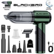 Resim Blackbird MK-5802 16000PA Katlanabilir Kablosuz Araç Süpürgesi | 3 Kademeli Güç | Şarjlı El Süpürgesi 