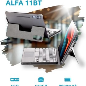 Resim Hometech Alfa 11BT Business 6 GB RAM 128 GB Hafıza 10.9" Android Tablet Bilgisayar 