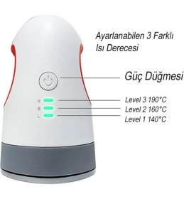 Resim Goldpix Mini Isı Transfer Baskı Makinesi Çok Fonksiyonlu Renkli LCD 2 kg Ağırlık 