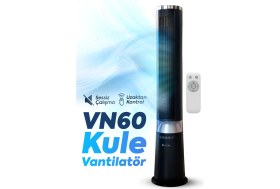 Resim Dijitsu VN60 Kule Tipi Vantilatör Yeni Nesil Modern Ve Sessiz | Uzaktan Kumandalı | Sağa Sola Salınımlı 
