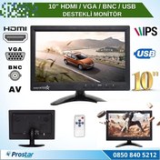 Resim 10.1" Büyük Ekranlı Hdmı - Vga - Bnc - Av - Usb Girişli Monitör Diğer