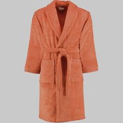 Resim Sarev New Soho Somon Large Beden %100 Pamuk Bornoz 
