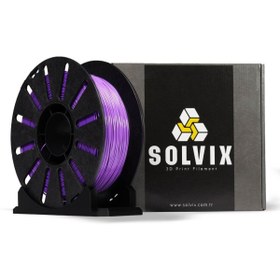 Resim SOLVIX Premium Pla/pha Mor Filament 1 Kg 