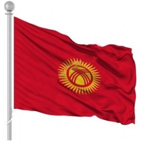 Resim Kırgızistan Bayrağı 150X225Cm. 