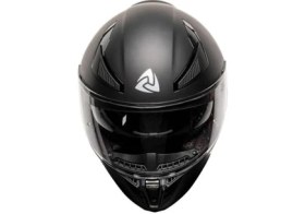 Resim Nukro 853 Solid Matt Black Full Face Motosiklet Kaskı 
