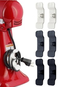 Resim Genel Markalar 12 Adet Yapışkanlı Kablo Düzenleyici Tutucu Kablo Sarma Ve Toplama Aparatı 12 Adet 