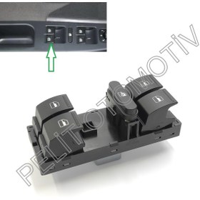 Resim İthal Golf 5 Sol Dörtlü Cam Açma Düğmesi 1k4959857c 