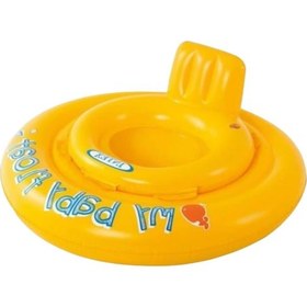 Resim 56585 - Intex - Sarı Bebek Simidi 70cm Sarı 
