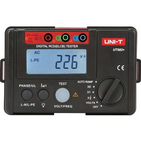 Resim Unit Ut-582+ Dijital Rcd Elcb Test Cihazı 