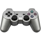 Resim Playstation 3 Uyumlu Double Shock Bluetoothlu Oyun Kolu - Gri 