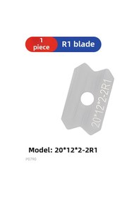 Resim Geeroyoo Alüminyum Ahşap İşleri El Aracı: Tırnak, K rık Ve Kenar Düzeltici, Hassas Kesim İçin Pratik Traş Bıçağı R1 Bıçak 