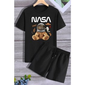 Resim Trendypassion Nasa Şort T-Shirt Eşofman Takımı 