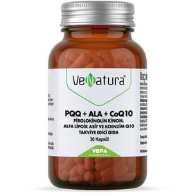 Resim VeNatura PQQ + ALA + CoQ10 30 Kapsül 