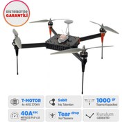 Resim Hexsoon TD-650 V2 Drone Multikopter Frame Seti Teardrop Energy Saving Aerodynamic Rotorcraft Motor-Esc-Pervane Dahil (1-2KG Taşıma Kapasiteli) 