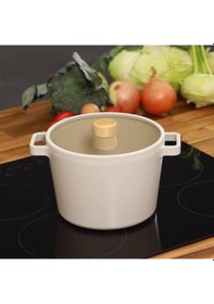 Resim Neoflam Fika 22 CM 4.7 L Döküm İndiksiyonlu Derin Tencere D-Neof2 