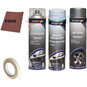 Resim Motip Boyama Seti Plastik Astarlı 