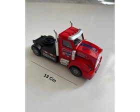 Resim Mavi Su Dünyası Metal Çek Bırak Tır Kafası Araba 13X5 cm Kırmızı 