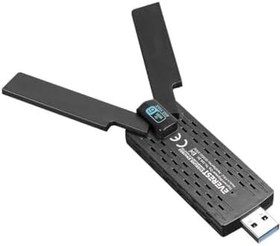 Resim Everest EVERLINK EWA1800 1800Mbps 2.4GHz/5GHz WIFI-6 AX1800 RTL8832 2 * 3.5dBi USB3.0 Kablosuz Adaptör 