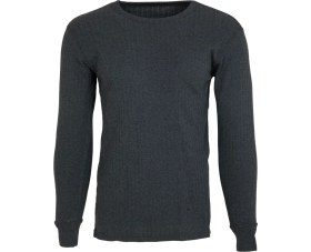 Resim Thermoform Çocuk Erkek Interlok Üst Içlik Antrasit Yüksek Pamuk Oranı ile Termal Koruma 