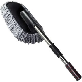 Resim Ally Mikrofiber Püsküllü Araba Yıkama Temizleme Fırçası Toz Alma Fırçası AL-33980 