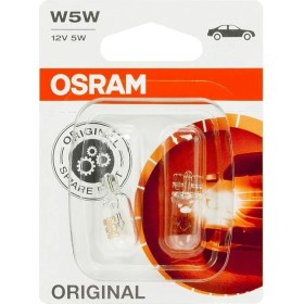 Resim Orijinal W5 W Halojen, Konum ve Plakası Işığı Double Blister Beyaz 2825-02B 