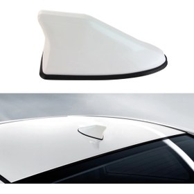 Resim Genel Markalar Opel Astra G HB Uyumlu Köpek Balığı Balık Sırtı Shark Anten Beyaz SC 