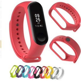 Resim Xiaomi Mi Band 2 Uyumlu Zore Kordon-kırmızı 