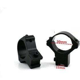 Resim -30mm /11mm Dürbün Bağlama Aparat 