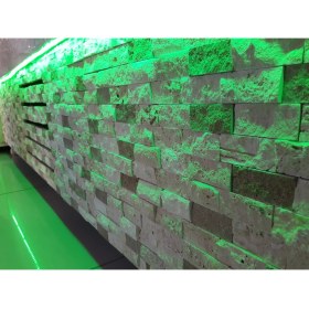 Resim Markataş 2,5X5Cm Klasik & Noce Doğal Taş Traverten Patlatma Mozaik 