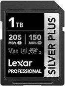 Resim Lexar 1TB Silver Plus 205mb 4K V30 UHSI SD Hafıza Kartı 