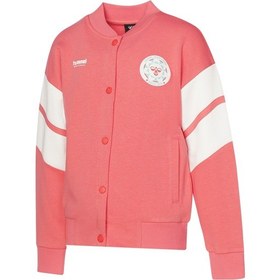 Resim Hummel Sımone Bomber Çocuk Fermuarlı Sweatshırt 922300-9952 Pembe 
