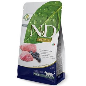 Resim ND Prime Tahılsız Kuzu Yaban Mersini Kedi Maması 1,5 Kg 