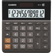 Resim Casio Mh-12-Bk Hesap Makinası 12 Haneli Mh-12-Bk-w-dp 
