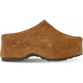 Resim Bueno Shoes Kum Süet Kadın Dolgu Topuklu Terlik 