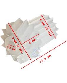 Resim Populer Braun Silk Epil 5 5340 Epilasyon Çift Dişli Uyumlu Beyaz Yedek Parça 