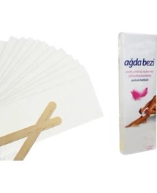 Resim Hayveys 2 Adet Spatulalı 10 Metre Dilimli Ağda Bezi 