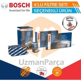 Resim Ford Focus 3 1.6 Tdci Dizel Bosch Filtre Bakım Seti 2011-2018 