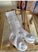 Resim Demes Dizaltı Çorap-beyaz Beyaz 