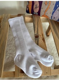 Resim Demes Dizaltı Çorap-beyaz Beyaz 
