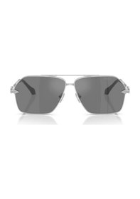 Resim Verace Ve 2284 10006g 63 Erkek Geometrik Gri Metal Güneş Gözlüğü Gri 