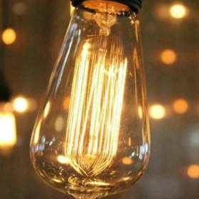 Resim Edison Flemanlı Dekoratif Rustik Ampul 40 Watt E27 5 Adet 