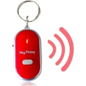 Resim Buffer Anahtar Bulucu Anahtarlık Sese Duyarlı Işıklı Anahtarlık Aparat 