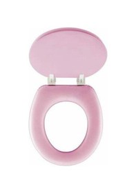 Resim Classic Desenli Yumuşak Klozet Kapağı Pembe TY8691580020391 