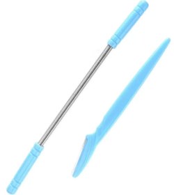 Resim TakıDolabı Mavi Renk Ustura Ve Tüy Alma Aparatı 