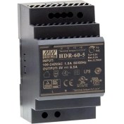 Resim Mean Well HDR-060-05 5VDC 6.5AMP Dın Rail Stepshape Güç Kaynağı 