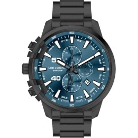 Resim Lee Cooper LC07469.690-NM Tüm Fonksiyonları Aktif Gün ve Takvim Göstergeli 5 Atm Suya Dayanıklı Siyah Erkek Kol Saati 